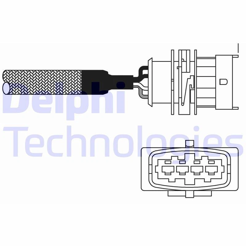 Sonda Lambda DELPHI Compatible Con OPEL ASTRA CORSA | ES10982-12B1 - Imagen 1 de 1
