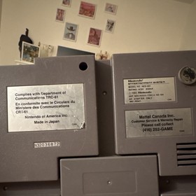 Nintendo Entertainment System NES-001 Home Console RF Connectivity NES