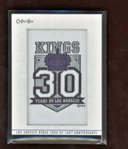 2013-14 O-Pee-Chee Team Logo Patches Los Angeles Kings/1996-97    *20047
