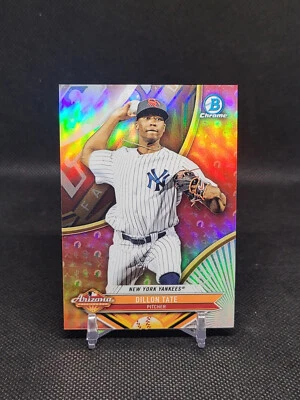 2017 Bowman Chrome - Dillon Tate 2016 AFL Fall Stars #AFL-DT (RC) Yankees - Image 1 of 2