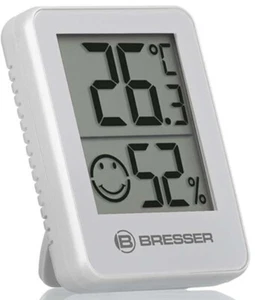 Bresser Thermometer Hygrometer - Digitales Raumthermometer Magnet weiß - Bild 1 von 1