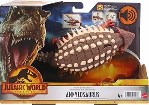 Figura con sonido Jurassic World Dominion Roar Strikers Ankylosaurus - HDX36 - Imagen 1 de 3