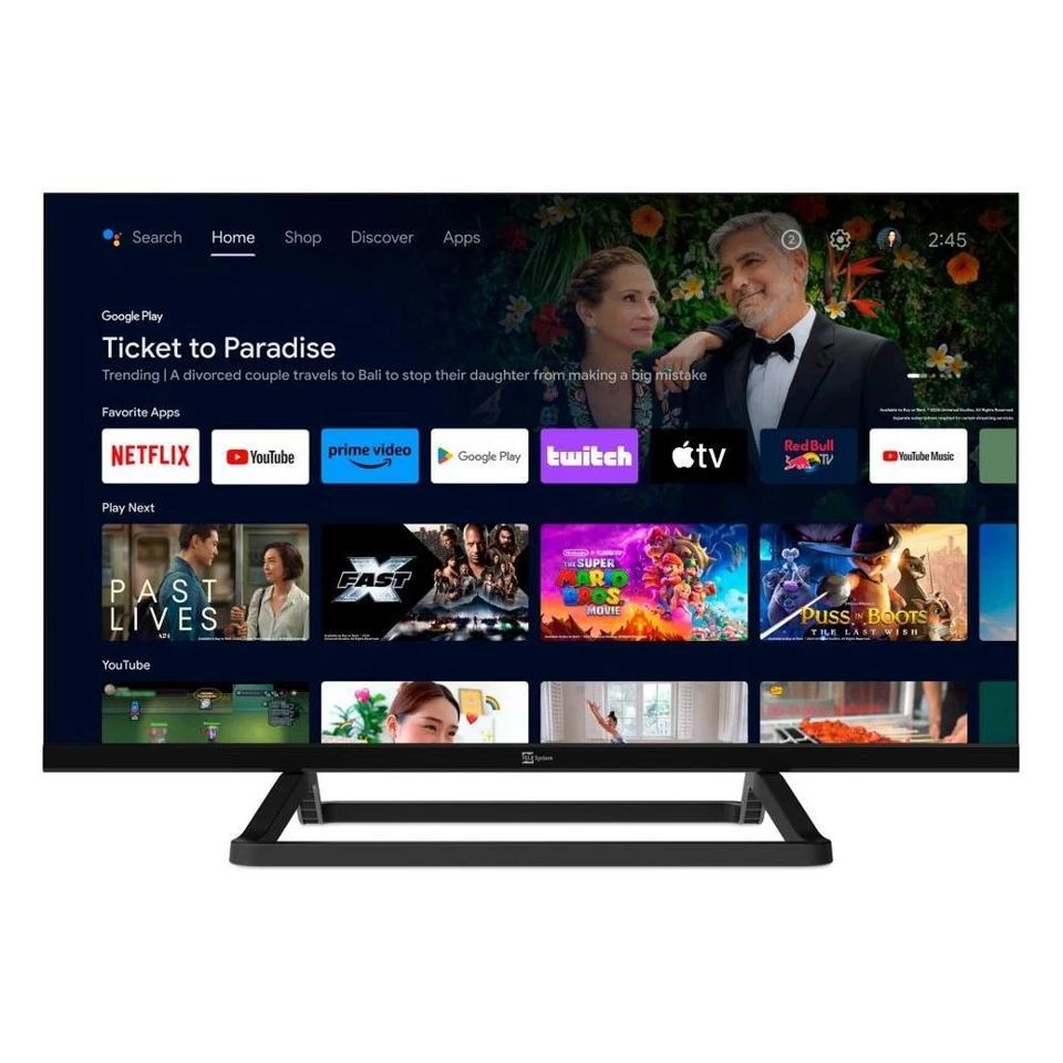 Telesystem Smart TV 32 Pollici HD Ready LED Android TS32FL SMG14 - Immagine 1 di 1