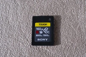 Carte mémoire CompactFlash SONY TOUGH 160 Go CFexpress type A (CEA-G160T) - Photo 1 sur 1