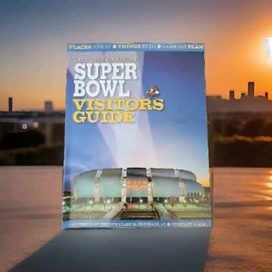 2008 Super Bowl Visitors Guide Magazine Super Bowl XLII  Glendale, AZ Feb 3 2008 - Picture 1 of 8
