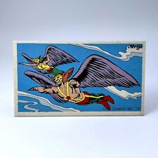 Hawkman DC Comics Trading card menko Meiji Vintage 1979  #19