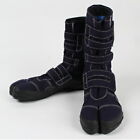 Sokaido Ninja Tabi Shoes Safety Boots Black/Navy El Winds Vo-80 Free Shipping