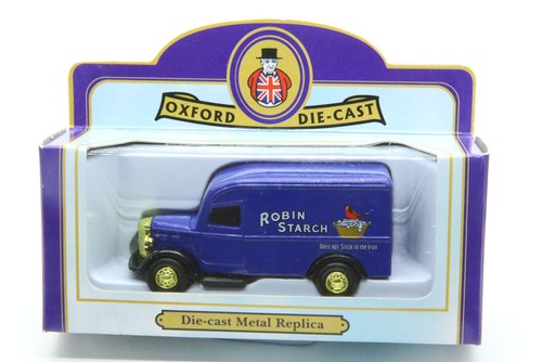 VANS Oxford Diecast Model CS031 Bedford Van Robin Starch Edizione Limitata