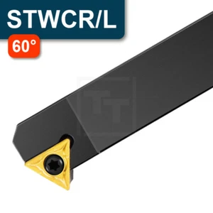 STWCR/L Drehmeißel Drehhalter Drehstahl Klemmhalter Wendeplattenhalter TCMT TCGT - Bild 1 von 2