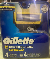 Gillette Fusion5 ProShield Men's Razor Blade Refills, 4 Cartridges BNIB