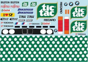 BMVV E30 TicTac Livery für 1/10 Wagen 1532 - Bild 1 von 3