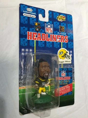 1996 Headliners Reggie White Figure New In Package Cover