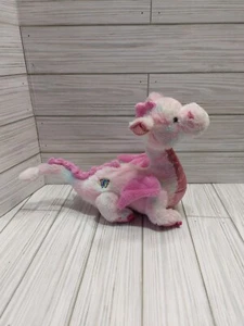Webkinz Ganz Whimsy Dragon Sparkle Pink Animal Toy Stuffed Plush No Code HM156 - Picture 1 of 8