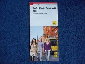 Sammeln Berlin Straßenbahn-Netz 2011 BVG - Bild 1 von 9