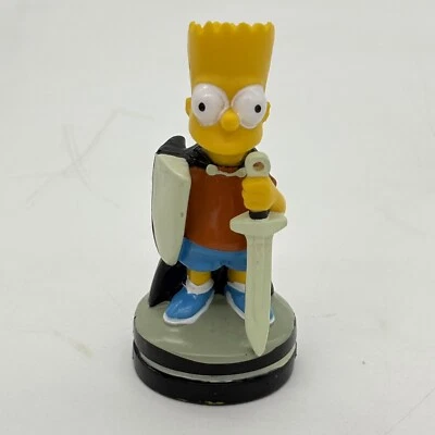 Juego de Ajedrez 3D Los Simpson Bart Black Bishop Pieza de Repuesto Figura 2.5" 2001 Foto 1 de 4