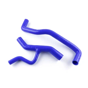 FIT 1996-2004 FORD MUSTANG GT 4.6L V8 Silicone Radiator Hose Kit Blue - Picture 1 of 11