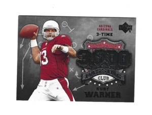 2006 Upper Deck 3000 Yard Passing Club #3KWKW Kurt Warner Cardinals - Bild 1 von 1