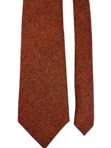 Vintage Anthony Haines Scotland Pure Wool Neck Tie Fleckle Rust Colour - Picture 1 of 8