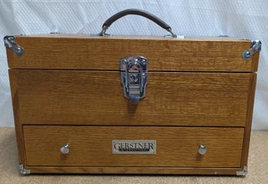 New GERSTNER INTERNATIONAL GI-515 OAK UTILITY TOOL BOX CHEST - Read - Picture 1 of 11