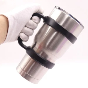 2 PCS 30 oz Tumbler Handles Stainless Steel Beer Mug Handle Anti-Slip - Picture 1 of 12