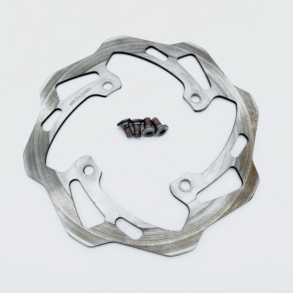 Kawasaki KX450F 2016 - OEM rotor de freno de disco trasero con pernos KX450 Foto 1 de 4