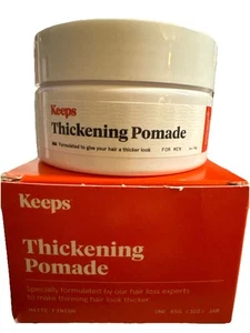 Matte Thickening Pomade for Men - Natural Ingredients for Fuller Hair: Biotin... - Picture 1 of 1