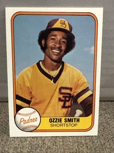 Ozzie Smith 1981 Fleer Set-Break #488 sin precio base como nuevo excelente aspecto. Ver fotos - Imagen 1 de 21