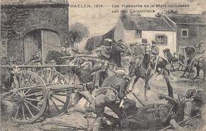 België - HALEN (Limb.) Slag der Zilveren Helmen 12 augustus 1914 - Picture 1 of 2