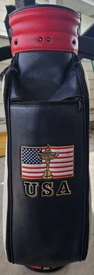 Bolsa de golfe Ryder Cup At The Belfry Team USA com capa de bolsa e alça de ombro - Imagem 1 de 4