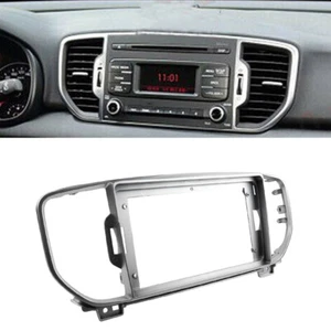 Car Stereo Radio Fascia Panel 9 inch Frame For KIA SPORTAGE/ KX-5 2017-2019 New - Picture 1 of 5