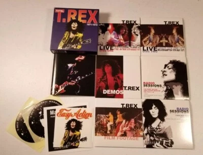 T. Rex: Total T. Rex 1971-1972   5-CD & 1 DVD Box-set 2004 Release - Image 1 of 3