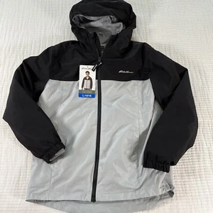 Eddie Bauer Jacket Boys Youth Large 14 16  Lightweight 3 In 1 Coat Hooded Camo - Picture 1 of 18