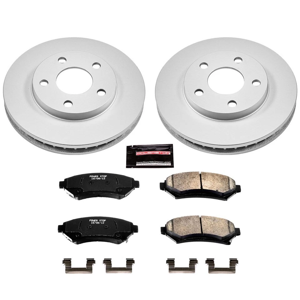 Kit de frenos de disco PowerStop - Delantero - Se adapta a Buick Century 1997-2005, Buick LeSabre 2 Foto 1 de 4