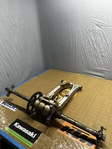 97-01 WARRIOR 350 REAR SWINGARM SWING ARM MORE COMPLETE BACK AXLE HUBS HUB - Picture 1 of 9