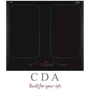 CDA HN6841FR 60cm Black 4 Zone Flexi-Bridge Touch Control Electric Induction NEW - Picture 1 of 5