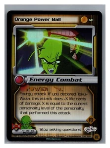 1x DBZ CCG NARANJA POWER BALL 68 HOLO FOIL ANDROID SAGA DRAGON BALL Z LIMITED - Imagen 1 de 1