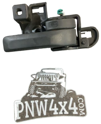Manija de puerta interior delantera o trasera izquierda para conductores Jeep JK Wrangler 2011 2013 2016 2017 Foto 1 de 4