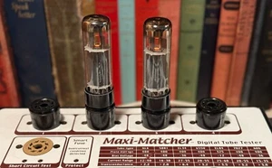 NEU Siemens NOS EL34 6CA7 Matched Duet - Maxi Matcher getestet - schneller Versand - Bild 1 von 9