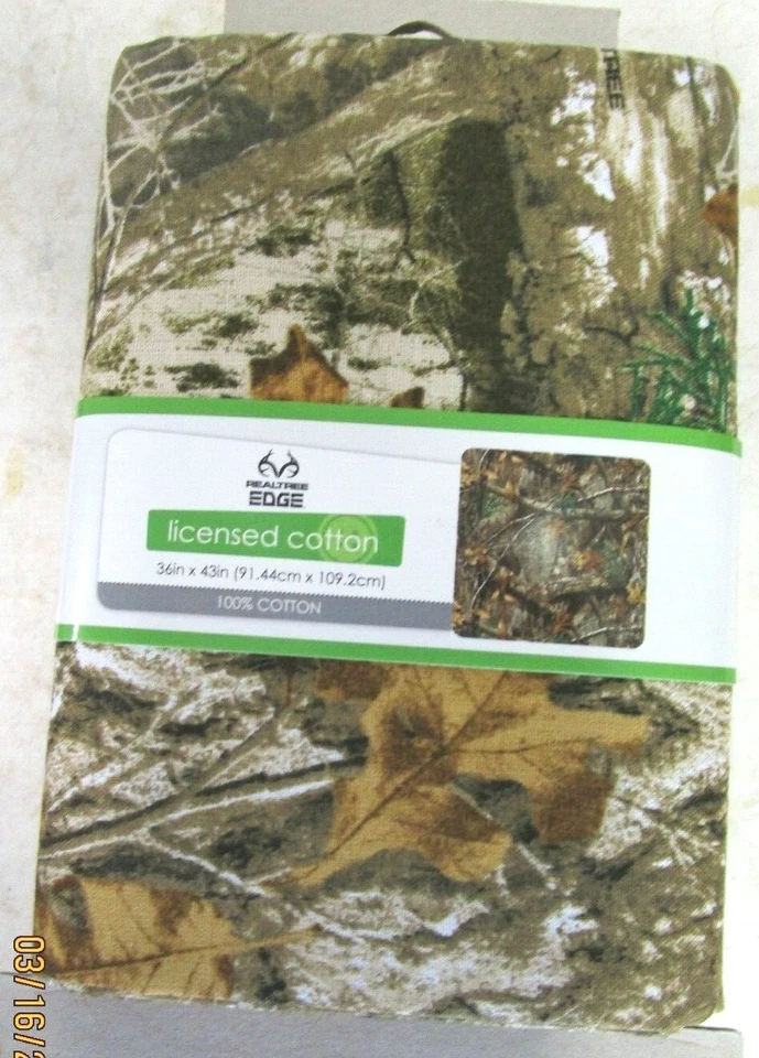 ТКАНЬ... БИРЮЗОВОЕ ДЕРЕВО...ЛИЦЕНЗИРОВАННЫЙ ХЛОПОК...36 «X 43» - Изображение 1 из 1