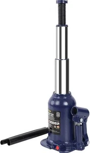 TCE 8 Ton (16,000LBs) Torin Double Ram Welded Hydraulic Car Bottle Jack, Blue. - Picture 1 of 6