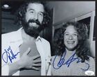 Carole King & Lou Adler Signed Autographed 8 X 10 Photo Jsa - Nice!