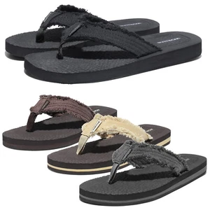 Men Flip Flops Lightweight EVA Sole Comfort Thongs Beach Sandals Slippers - Picture 1 of 16