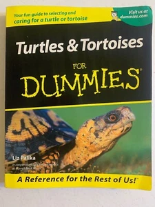 Turtles and Tortoises for Dummies by Liz Palika (2001, Trade Paperback) - Imagen 1 de 1