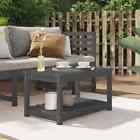 Garden Table White Solid Wood Pine Outdoor Table Multi Colours/Sizes vidaXL