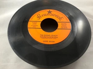 Jackie Wilson 45 RPM Brunswick Baby Workout I’m Going Crazy 1963 G+ - Foto 1 di 6