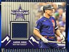 2021 Topps Update Series AARON JUDGE All Star Game Stitches Relic 43/50 Yankees