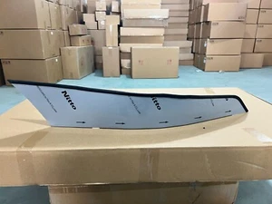 Bumper Fin Chrome Steel Passenger Side For Freightliner Cascadia 2008-2017 - Picture 1 of 9