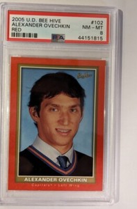 2005-06 Upper Deck Bee Hive - Red #102 Alex Ovechkin (RC) PSA 8