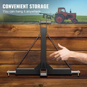 3 Point Hitch Receiver Category 1 3 Point Receiver Hitch Quick Hitch Compatible - Picture 1 of 11
