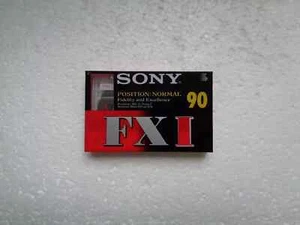 Vintage Audio Cassette SONY FX I 90 * Rare From 1996 * - Photo 1/3